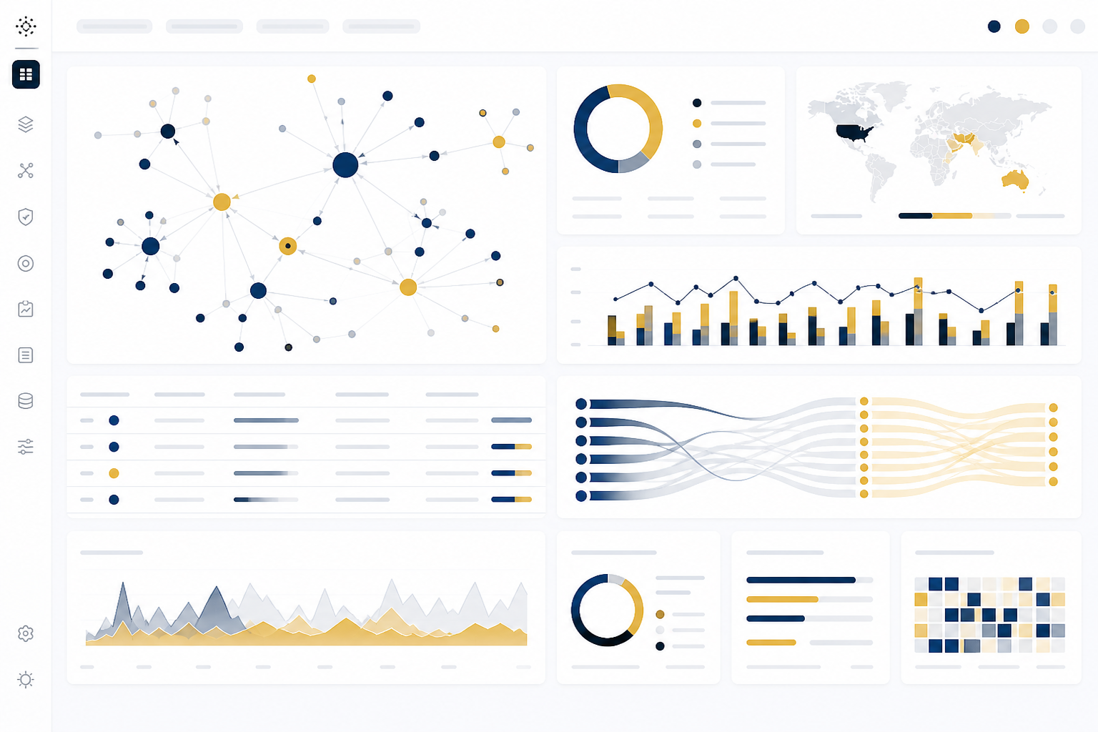 AI generated crypto forensics analytics dashboard for blockchain investigation